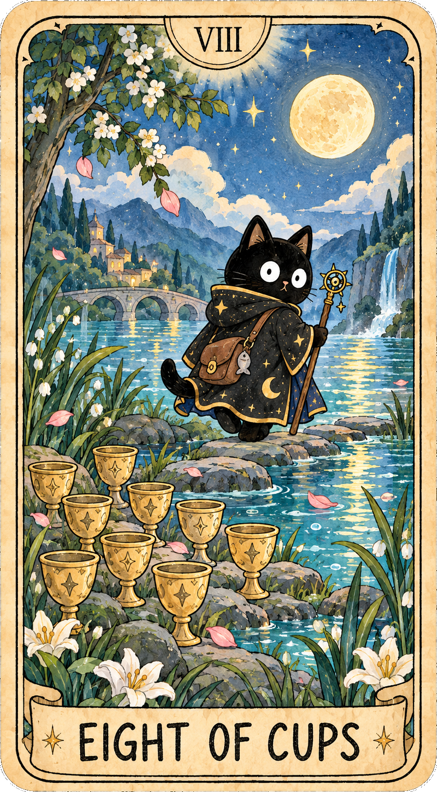 聖杯八 Eight of Cups