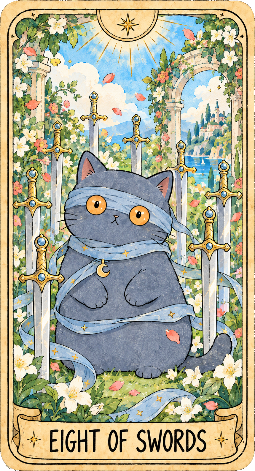 寶劍八 Eight of Swords