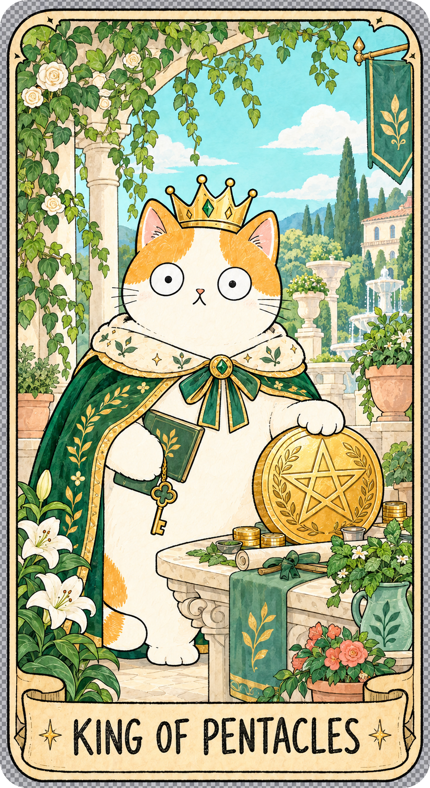 錢幣國王 King of Pentacles
