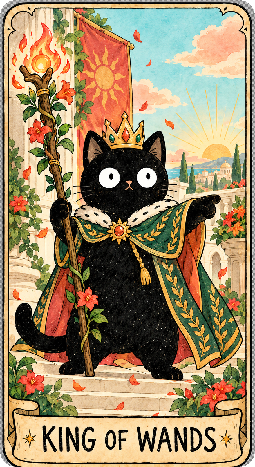 權杖國王 King of Wands
