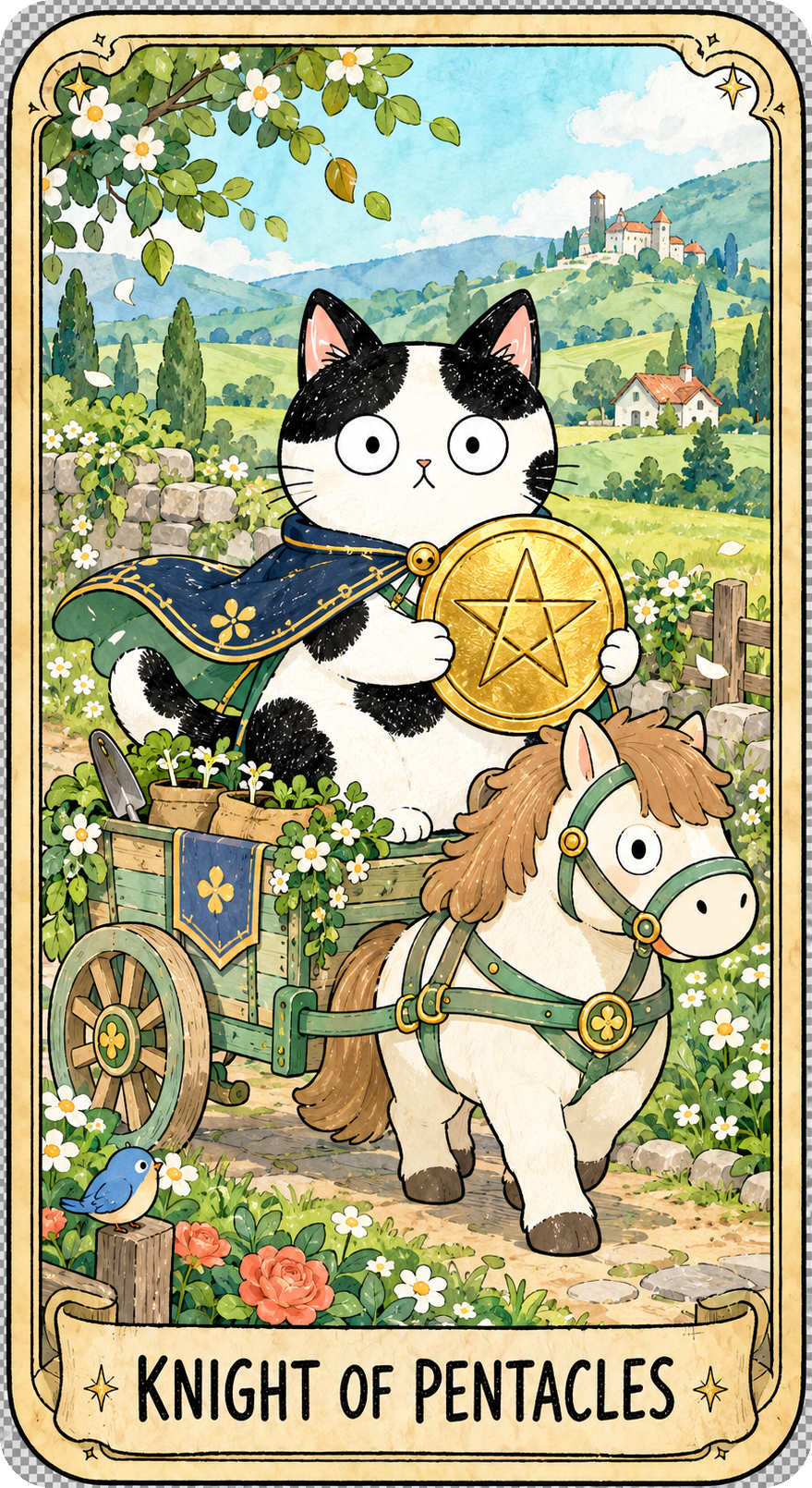 錢幣騎士 Knight of Pentacles