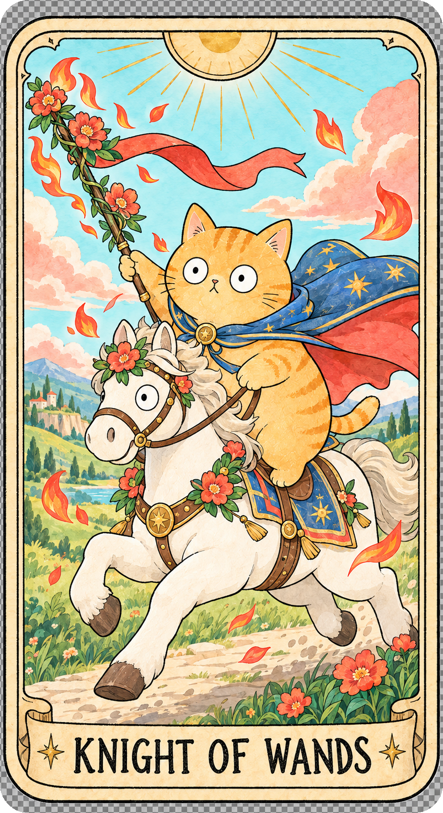 權杖騎士 Knight of Wands