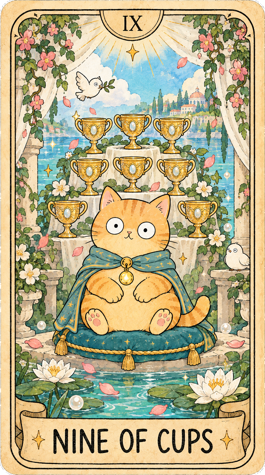 聖杯九 Nine of Cups