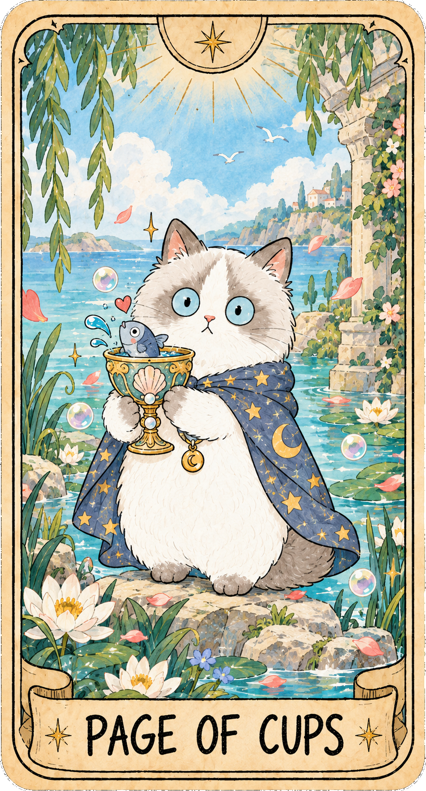 聖杯侍者 Page of Cups