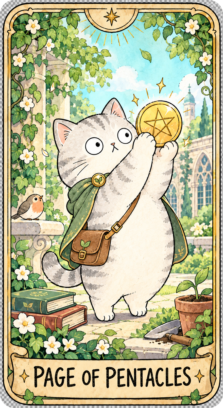 錢幣侍者 Page of Pentacles
