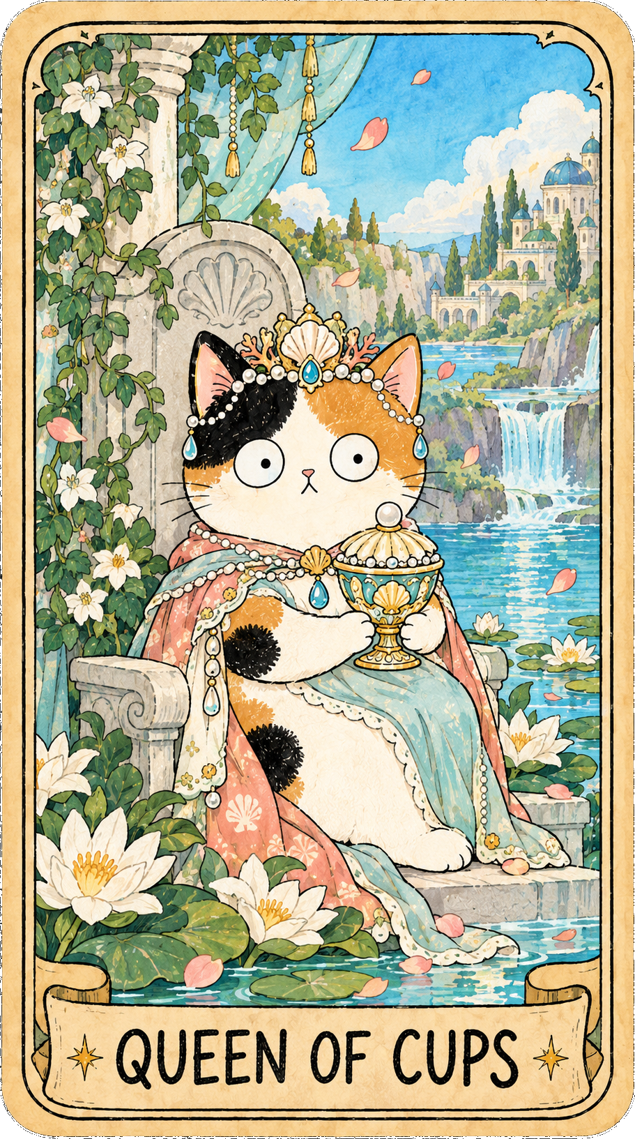 聖杯皇后 Queen of Cups