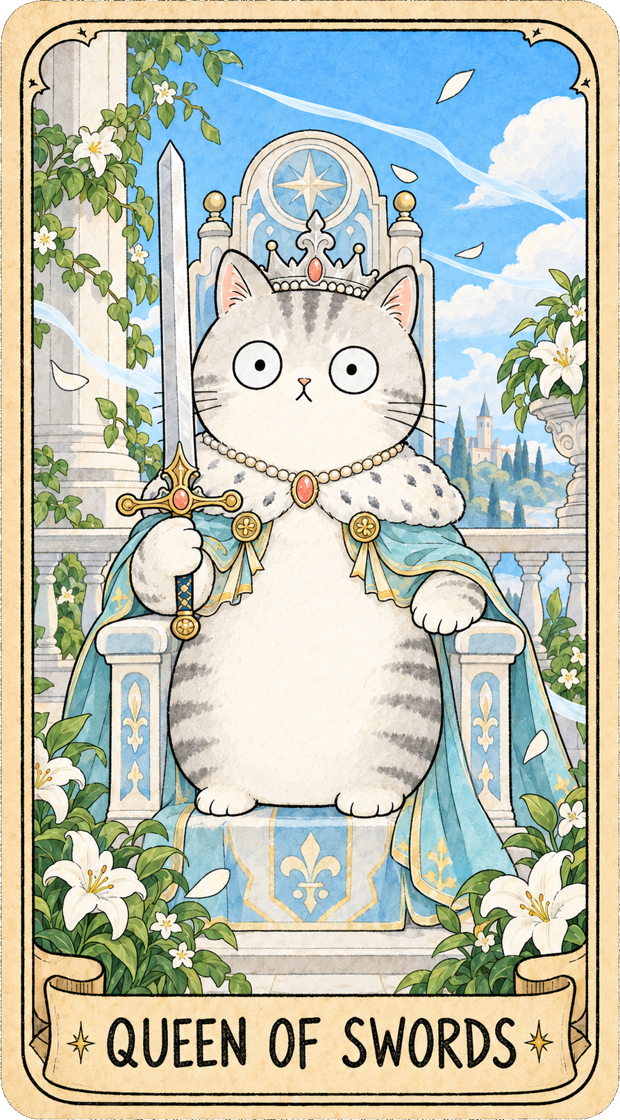 寶劍皇后 Queen of Swords