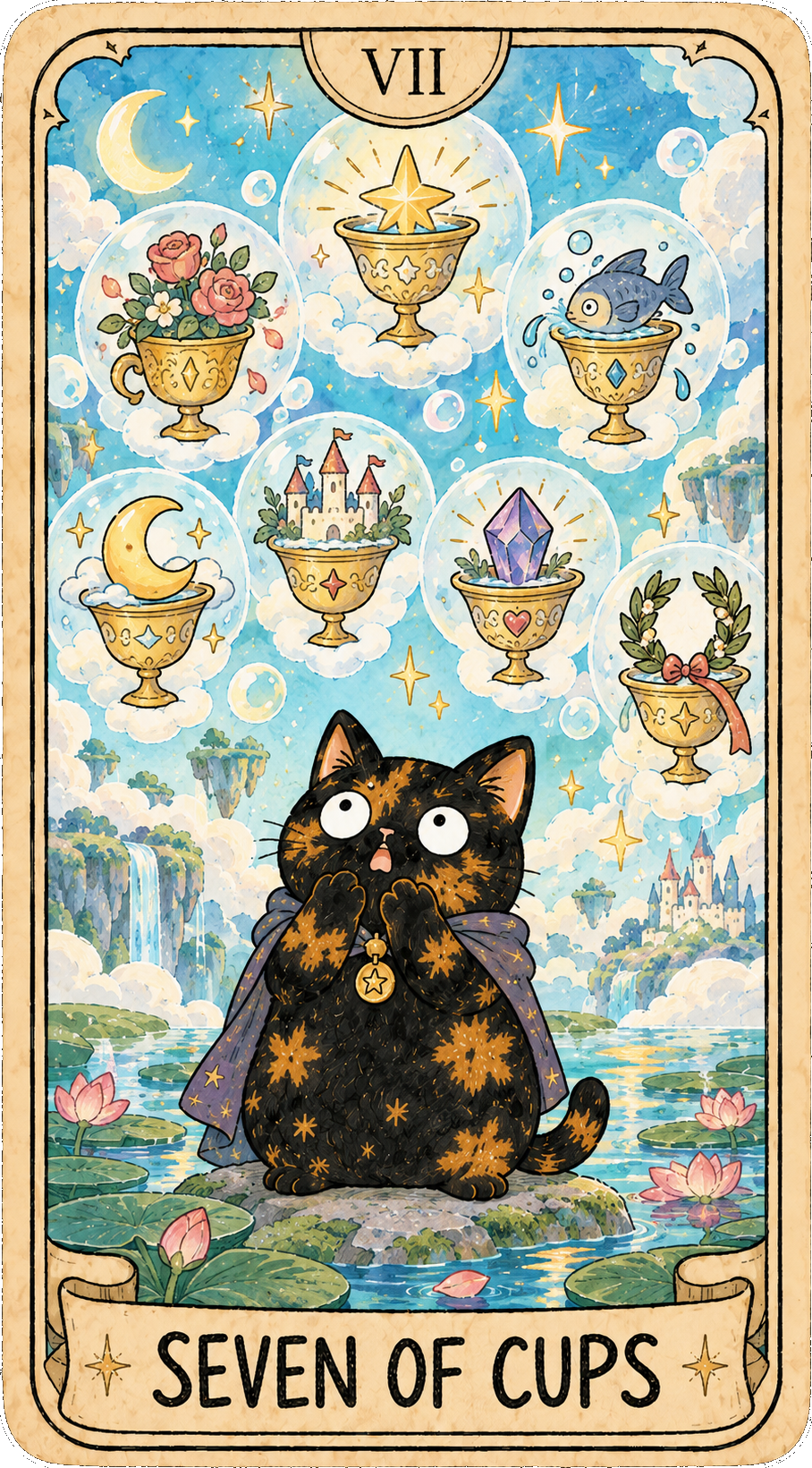 聖杯七 Seven of Cups