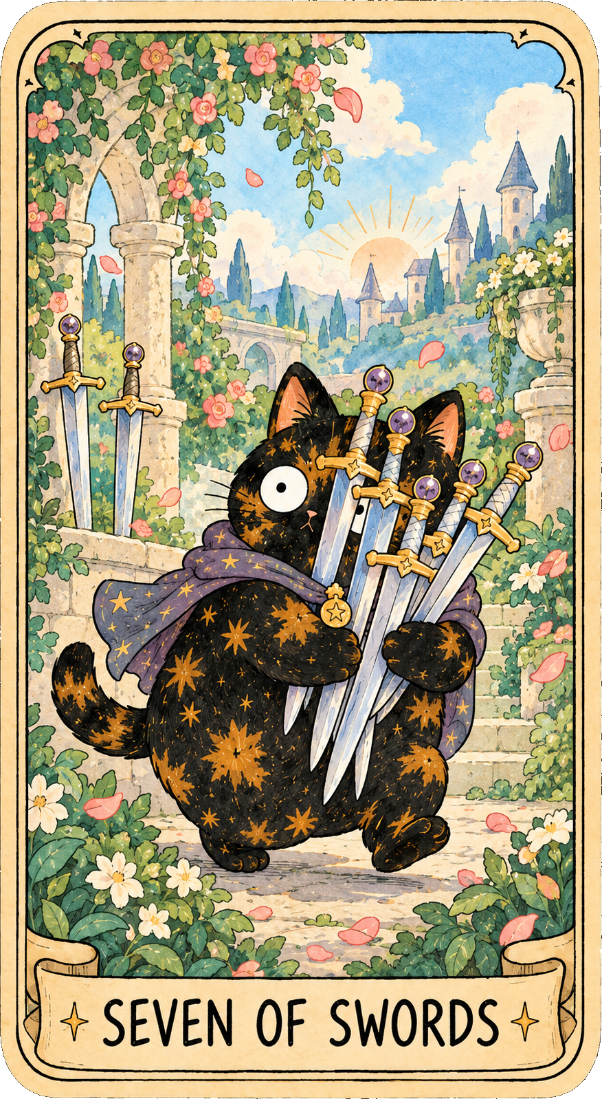 寶劍七 Seven of Swords