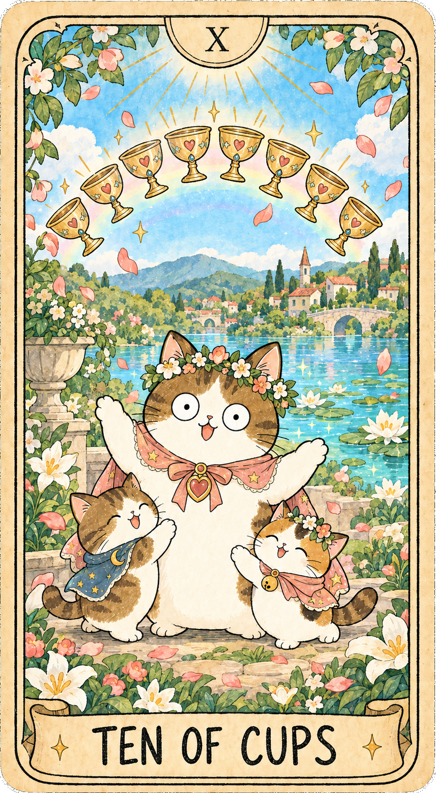 聖杯十 Ten of Cups