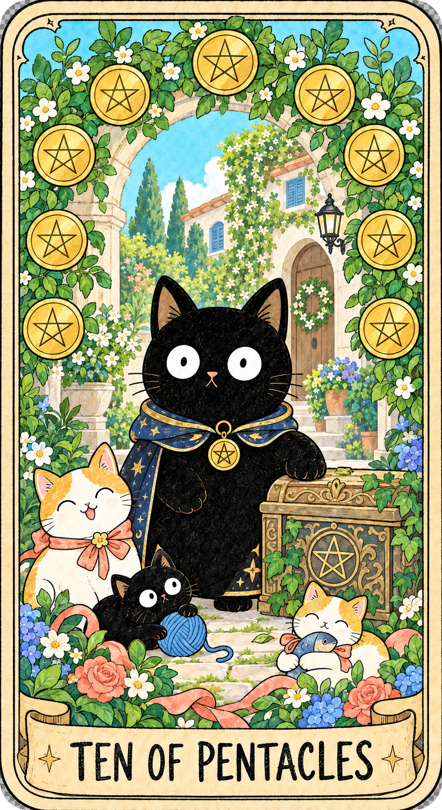 錢幣十 Ten of Pentacles